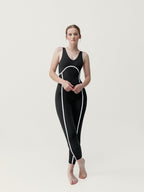 Combinaison Talia 2.0 - Noir/Blanc Cassé - Femme