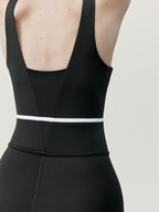 Combinaison Talia 2.0 - Noir/Blanc Cassé - Femme