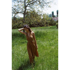 Robe Tamara Soie - Dark Amber