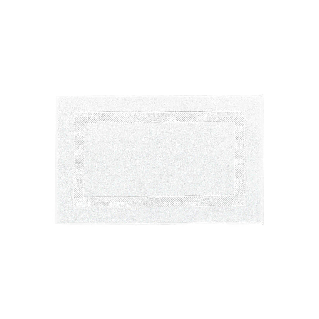 Eponge Unie - Tapis De Bain - Blanc