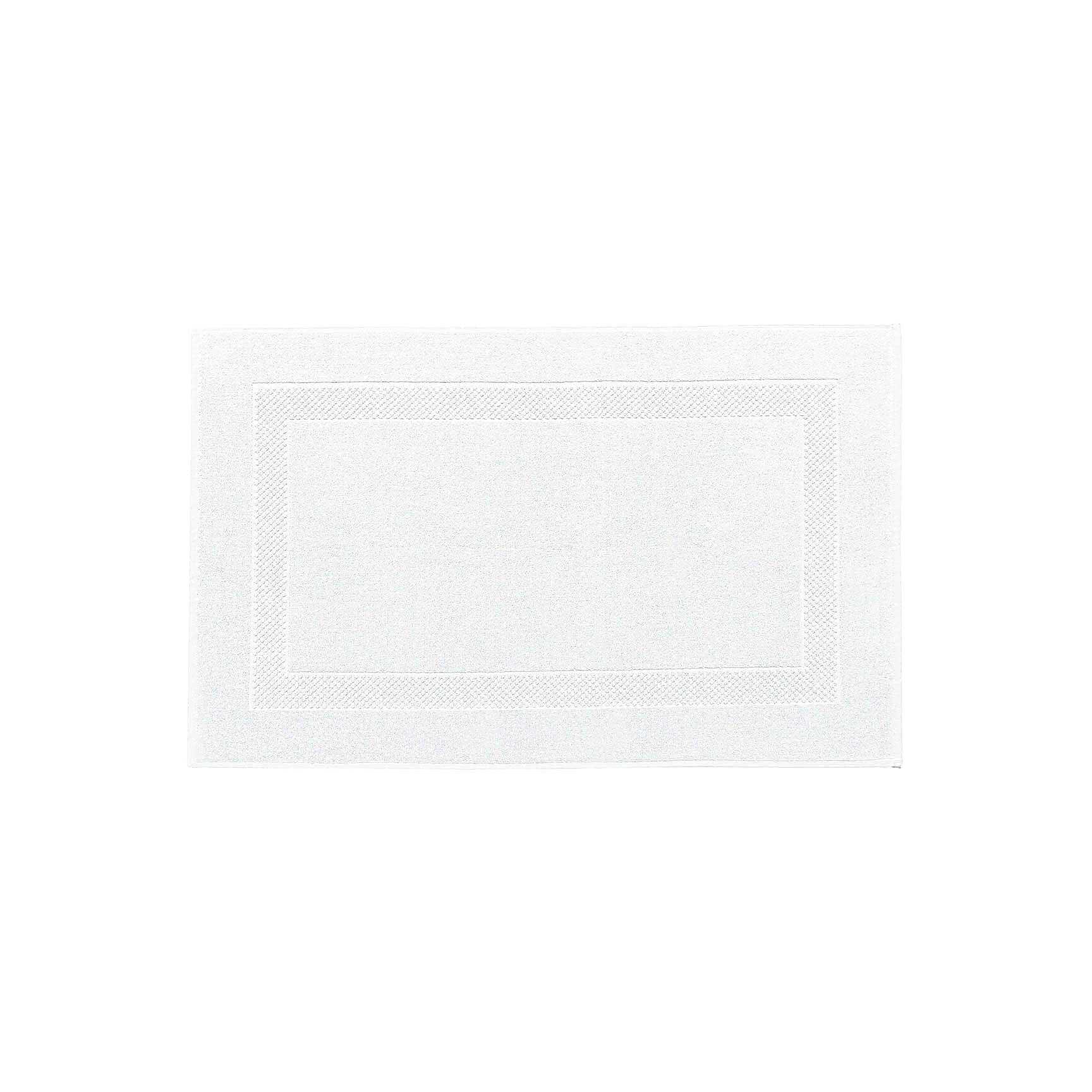 Eponge Unie - Tapis De Bain - Blanc