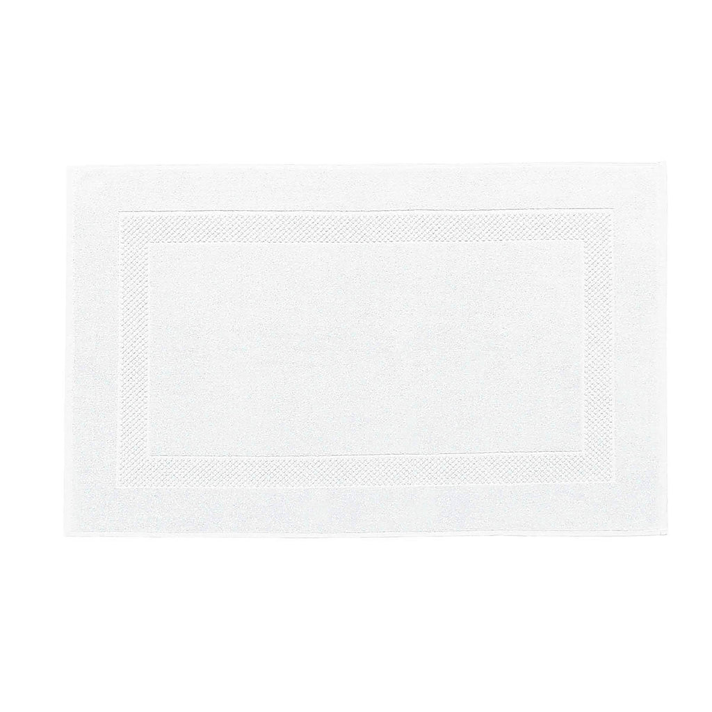 Eponge Unie - Tapis De Bain - Blanc
