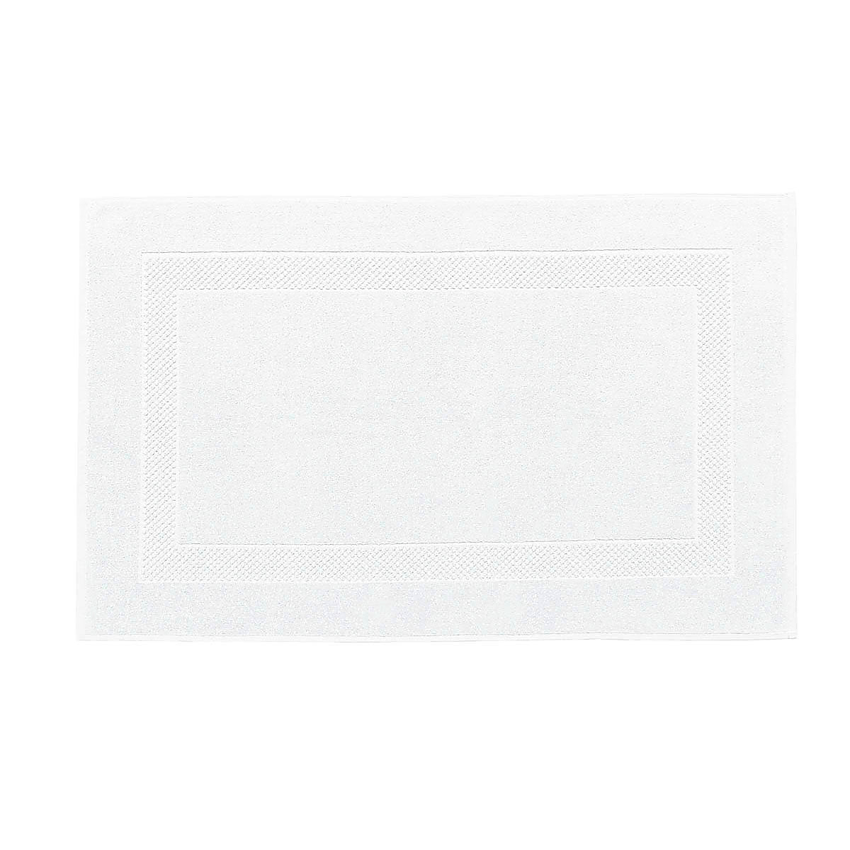 Eponge Unie - Tapis De Bain - Blanc