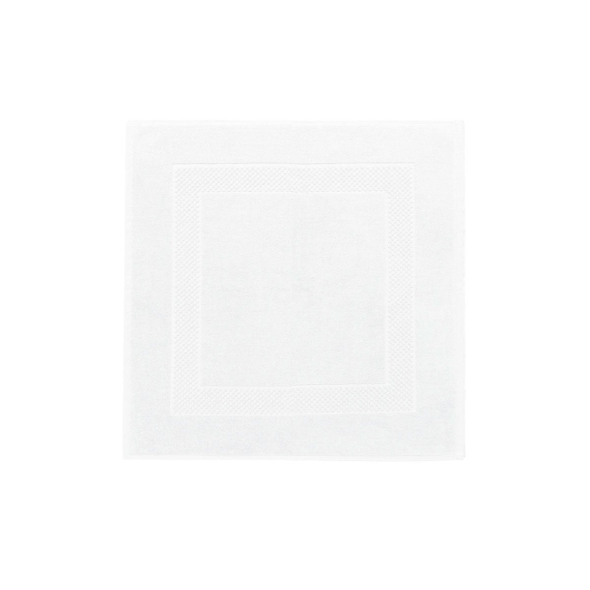 Eponge Unie - Tapis De Bain - Blanc