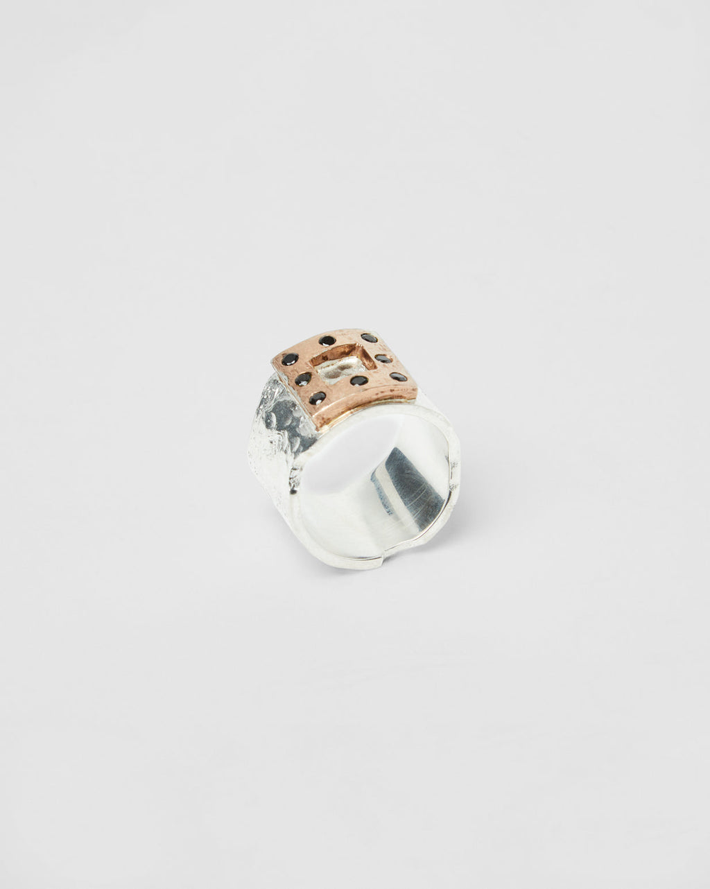 Bague Target - Mix Silver Pink