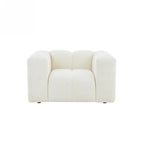 Tasta - Fauteuil Fixe 1 Place - Tissu Beige