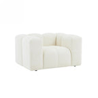 Tasta - Fauteuil Fixe 1 Place - Tissu Beige