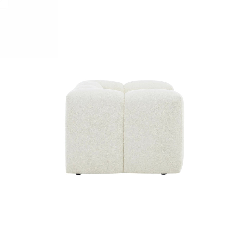 Tasta - Fauteuil Fixe 1 Place - Tissu Beige