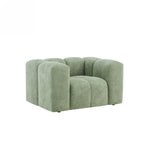 Tasta - Fauteuil Fixe 1 Place - Tissu Vert