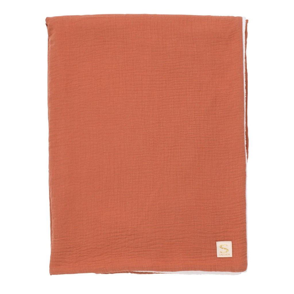 Couverture Bébé En Gaze De Coton Et Polaire