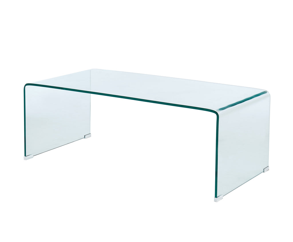 Ginza - Table Basse - Verre Trempé - Transparent