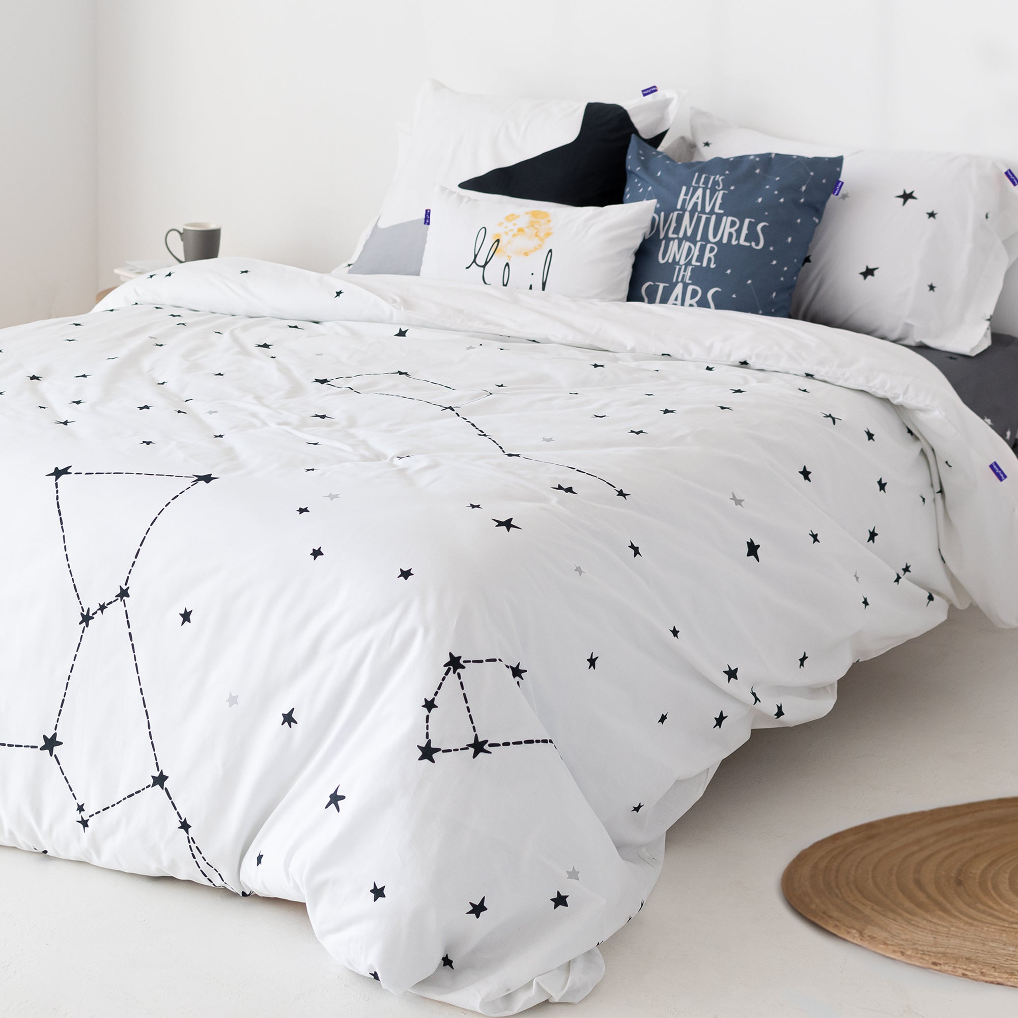 Housse De Couette Constellation - Multicolore