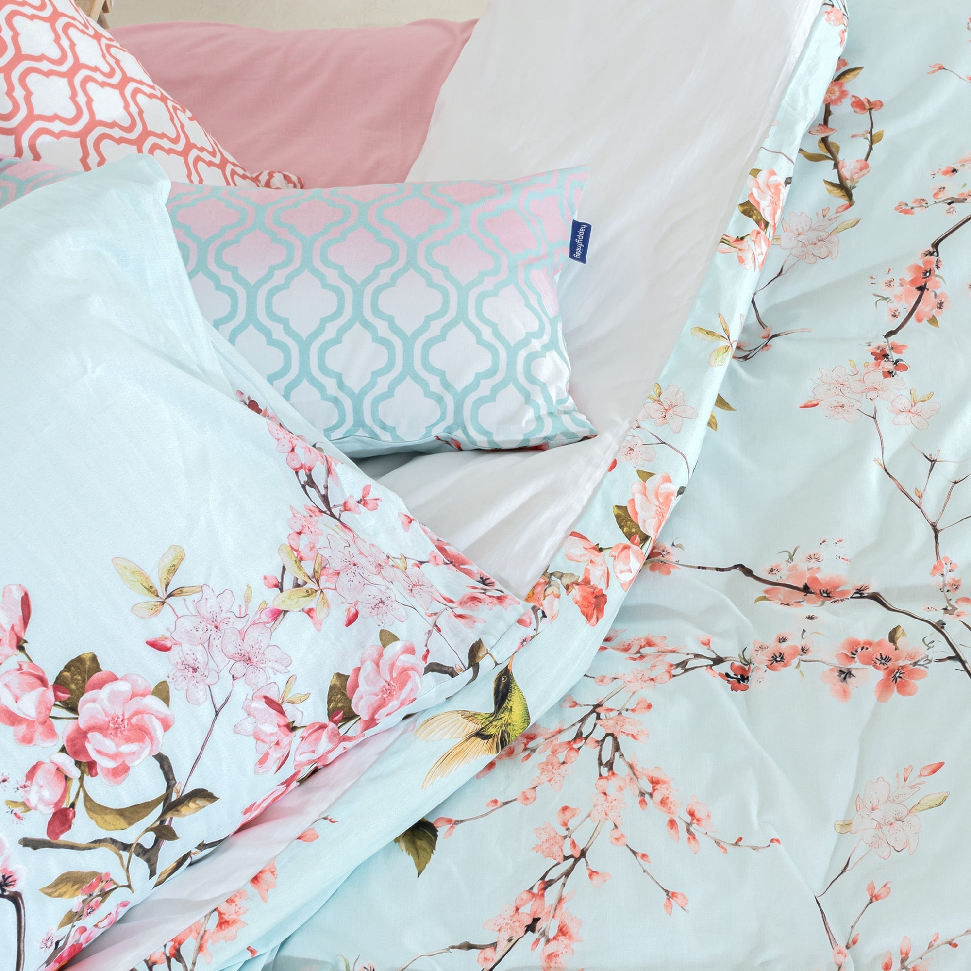 Housse De Couette Chinoiserie - Multicolore