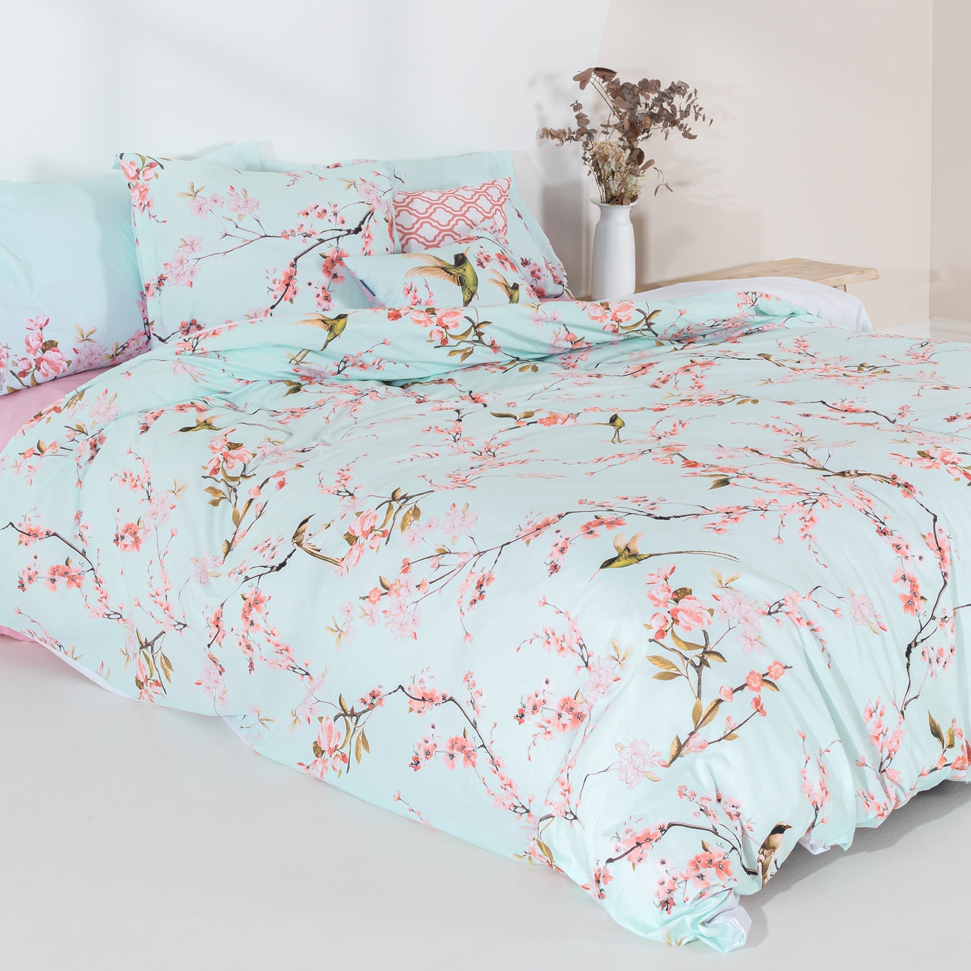 Housse De Couette Chinoiserie - Multicolore