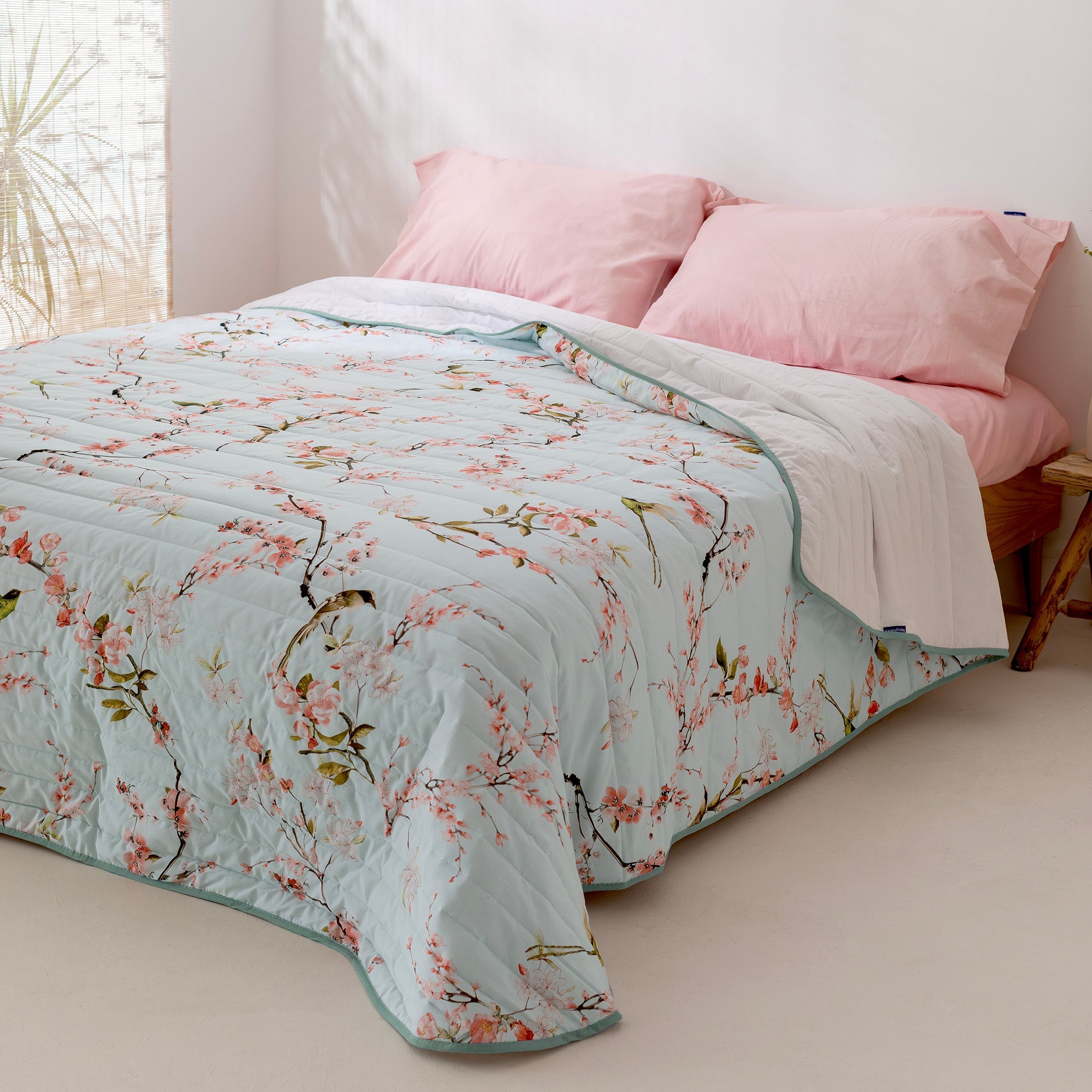 Couvre-Lit Chinoiserie - Multicolore