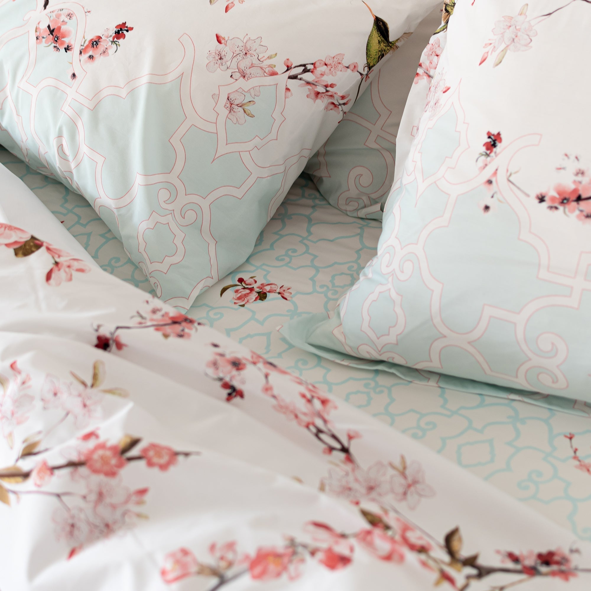 Housse De Couette Sakura - Multicolore