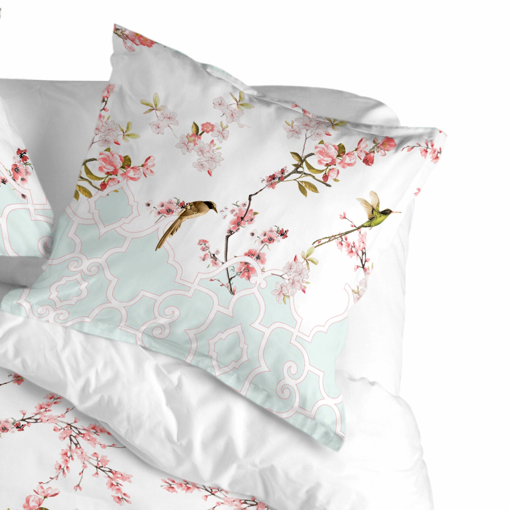 Taie D'Oreiller Sakura - Multicolore