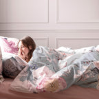 Housse De Couette Soft Bouquet - Multicolore