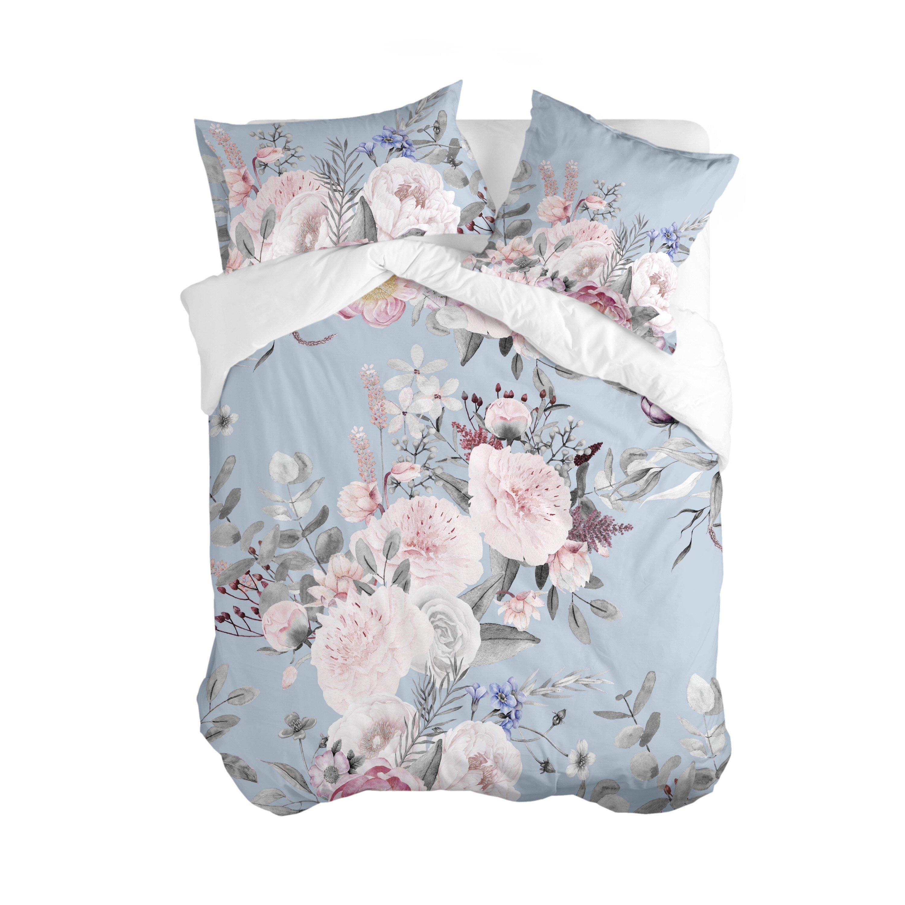 Housse De Couette Soft Bouquet - Multicolore