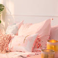 Taie D'Oreiller Chinoiserie Rose - Multicolore