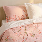 Taie D'Oreiller Chinoiserie Rose - Multicolore