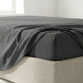 Drap-Housse Basic - Gris Foncé