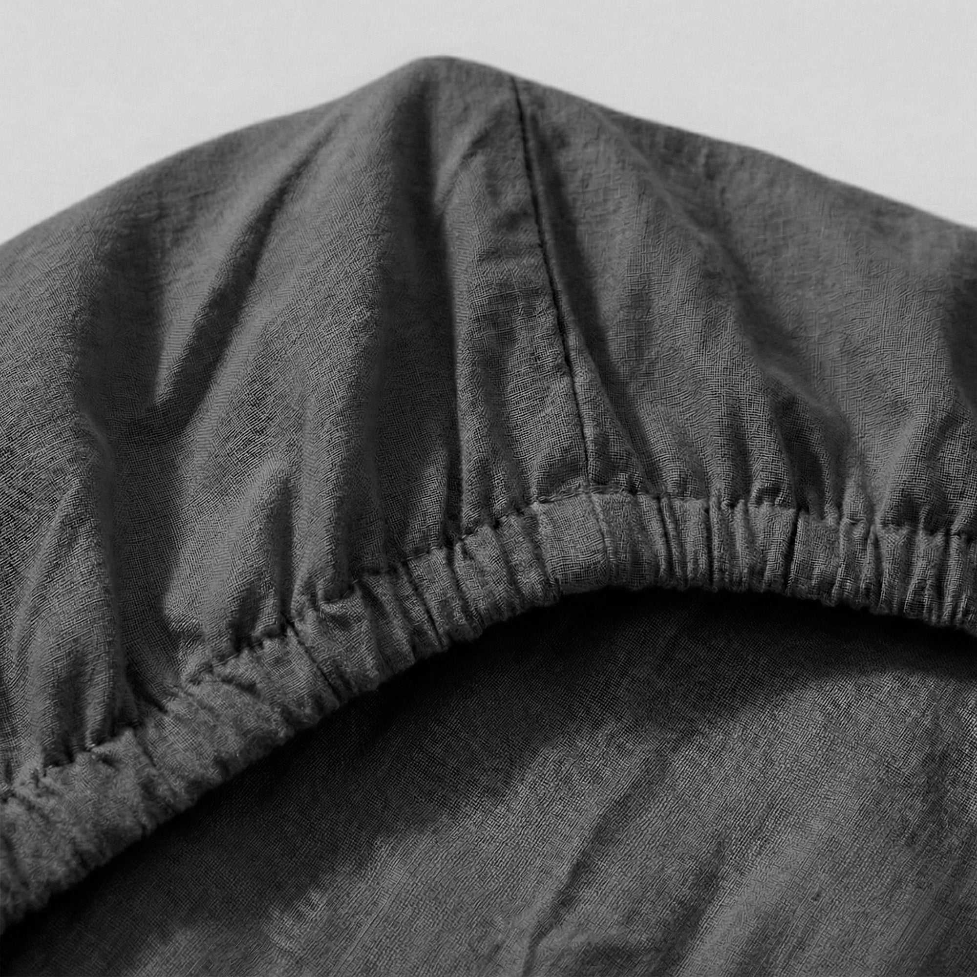 Drap-Housse Basic - Gris Foncé