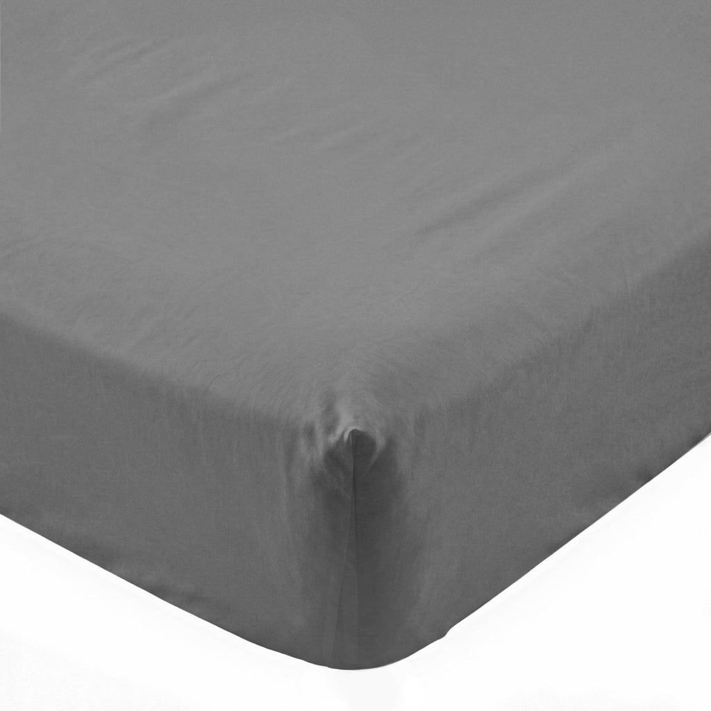 Drap-Housse Basic - Gris Foncé