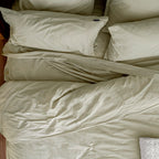 Housse De Couette Basic - Beige Argile
