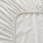Drap-Housse Basic Percale 200 fils - Blanc