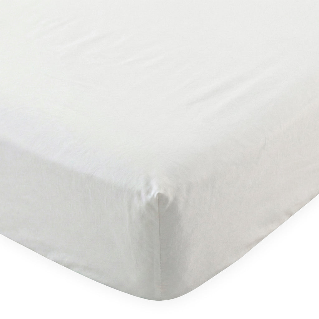 Drap-Housse Basic Percale 200 fils - Blanc
