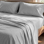 Drap-Housse Basic - Gris Clair