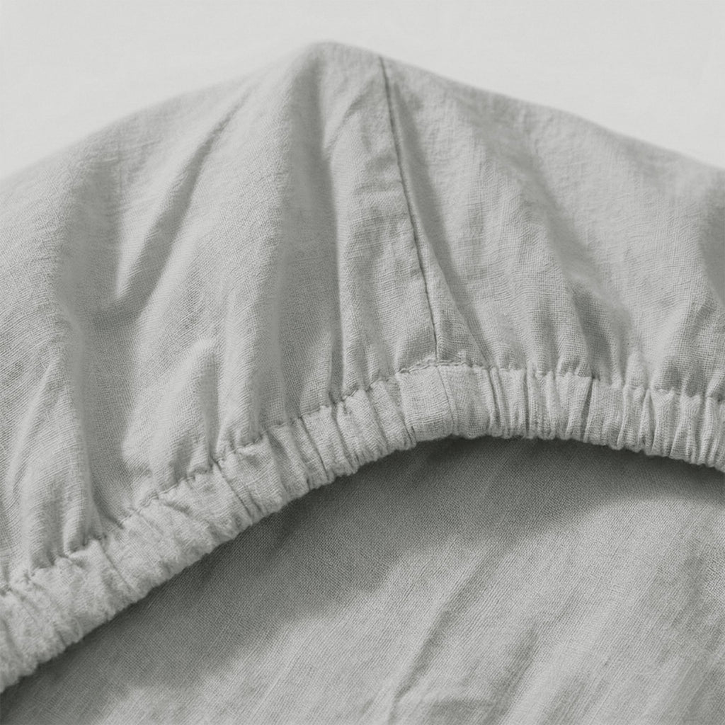 Drap-Housse Basic - Gris Clair