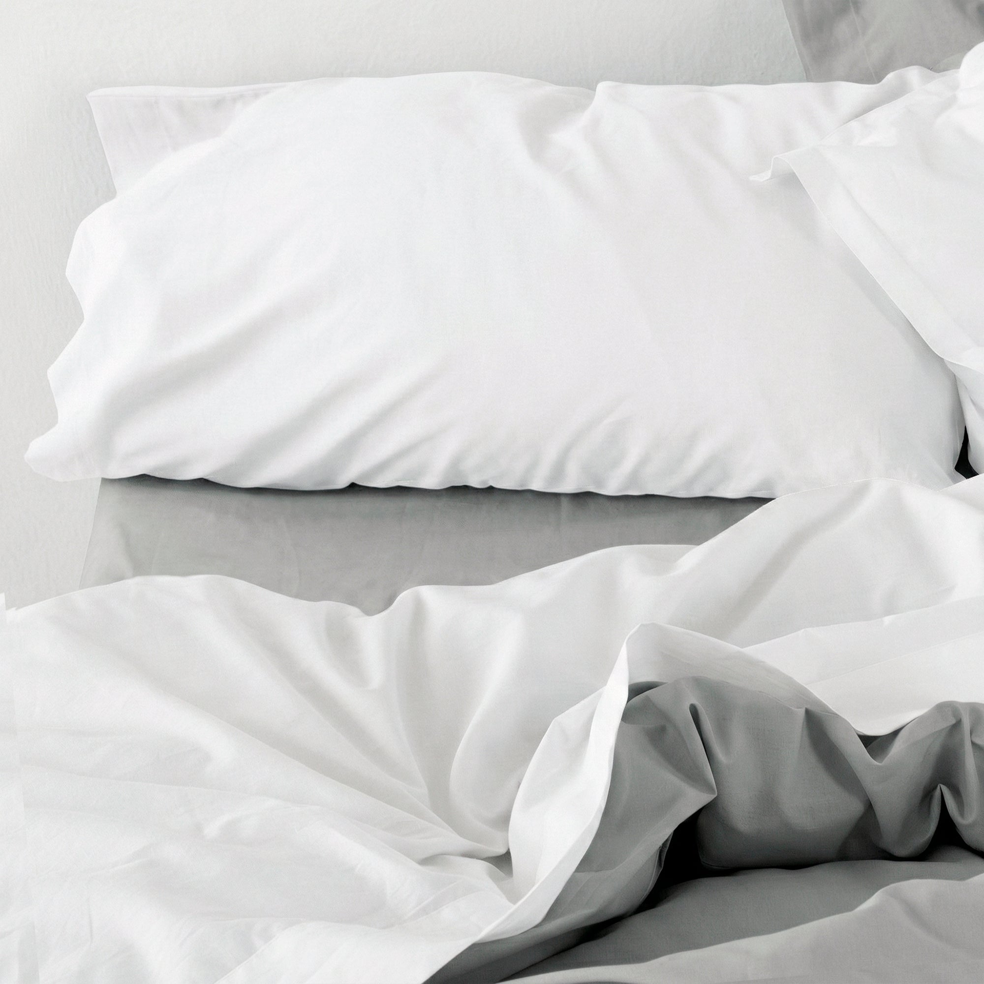 Taie D'Oreiller Basic - Blanc