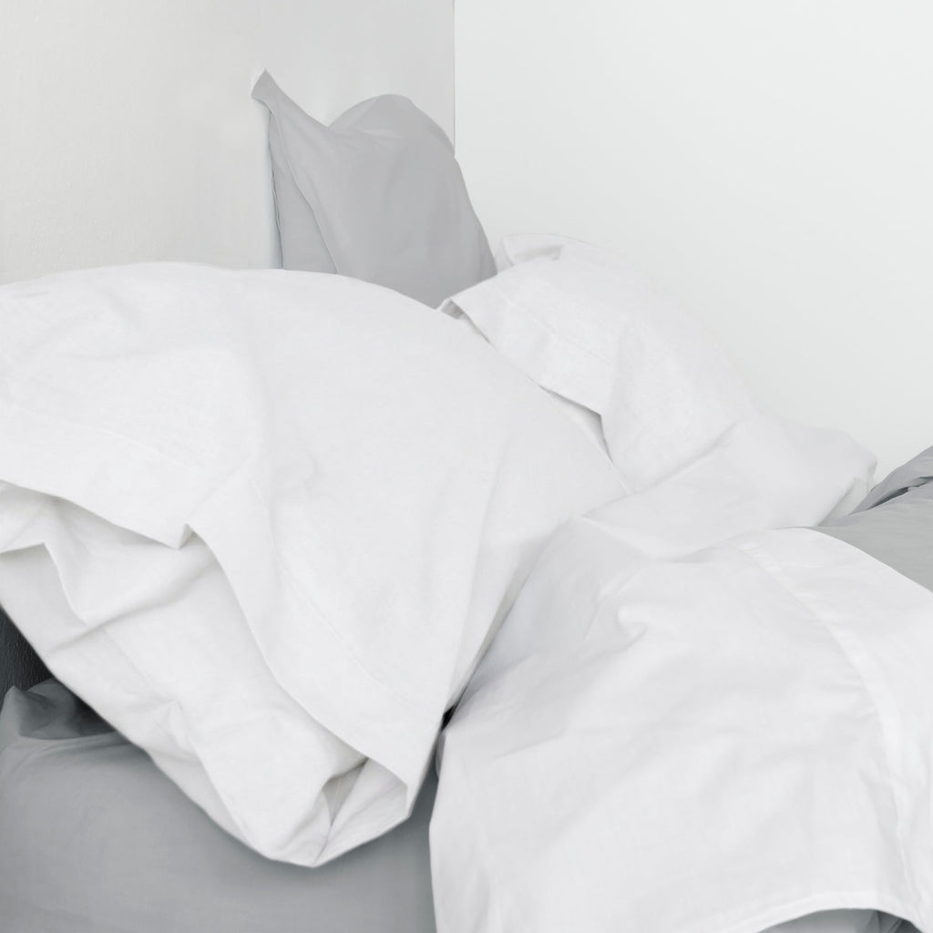 Taie D'Oreiller Basic - Blanc