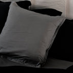 Taie D'Oreiller Basic - Gris Foncé