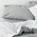 Taie D'Oreiller Basic - Gris Clair