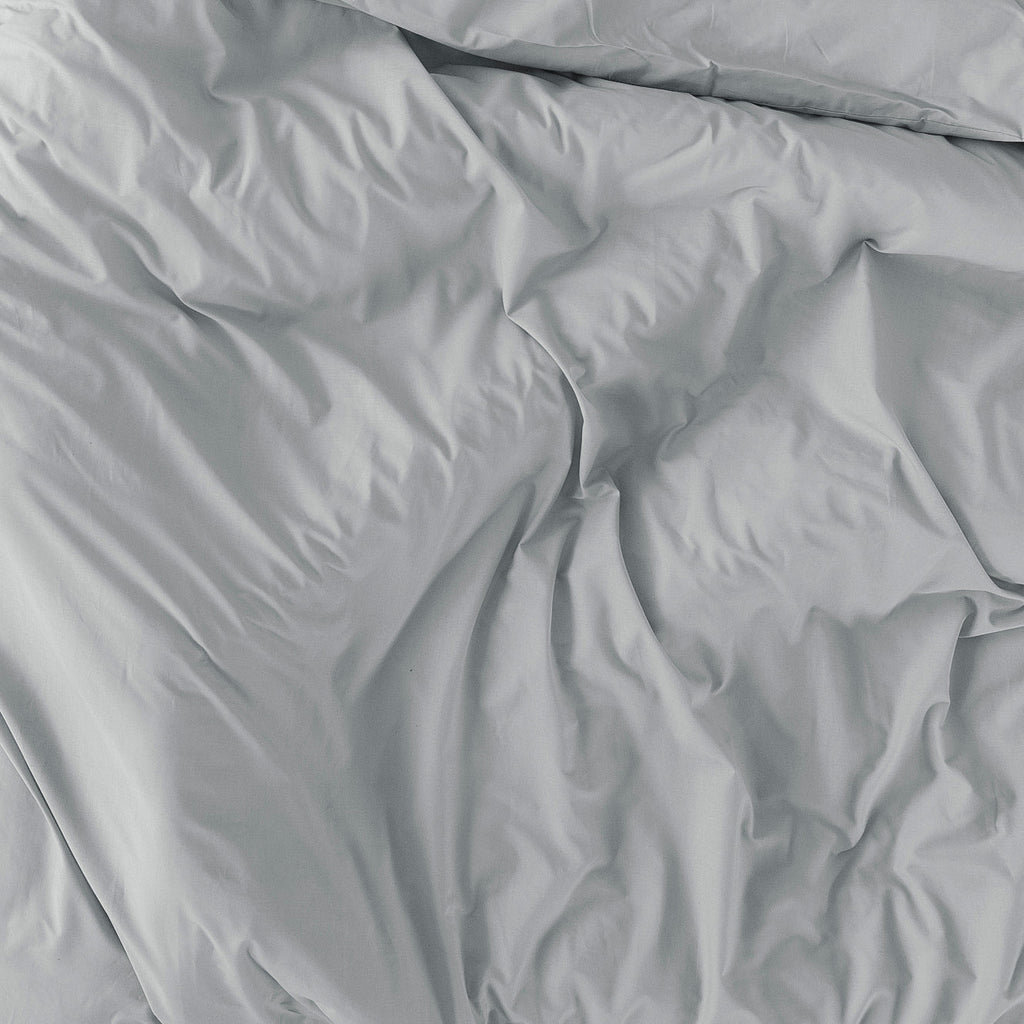 Housse De Couette Basic - Gris Clair