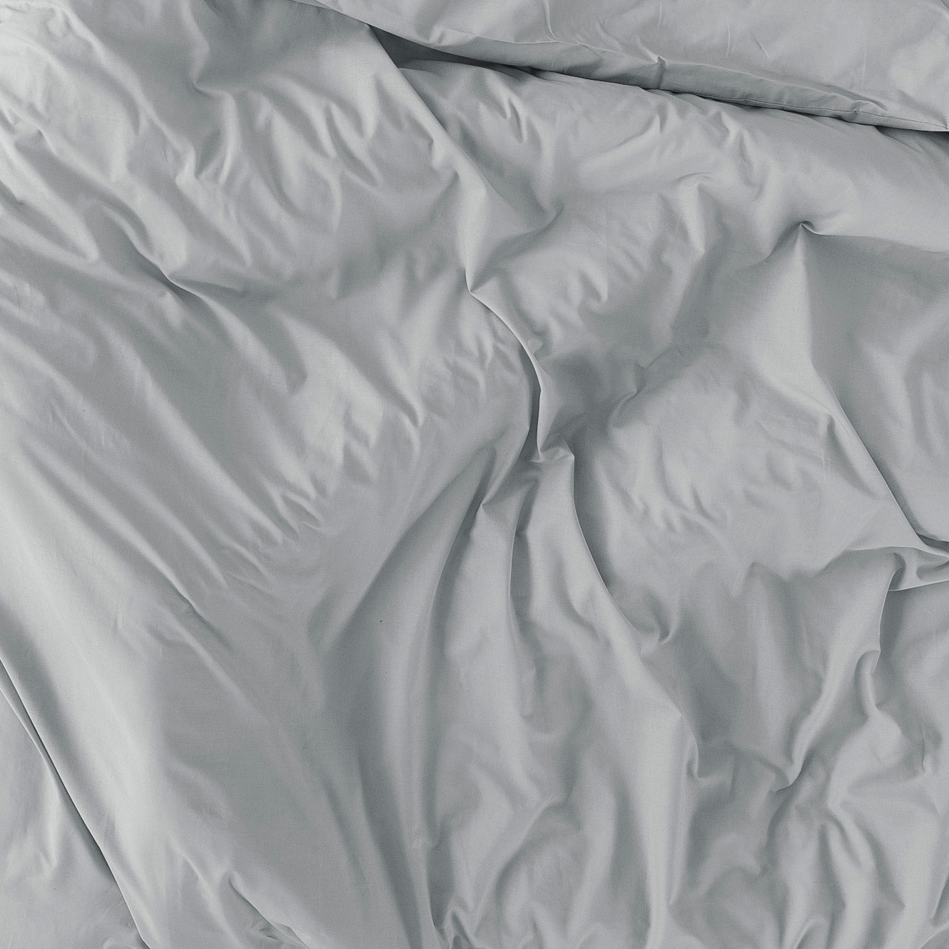 Housse De Couette Basic - Gris Clair