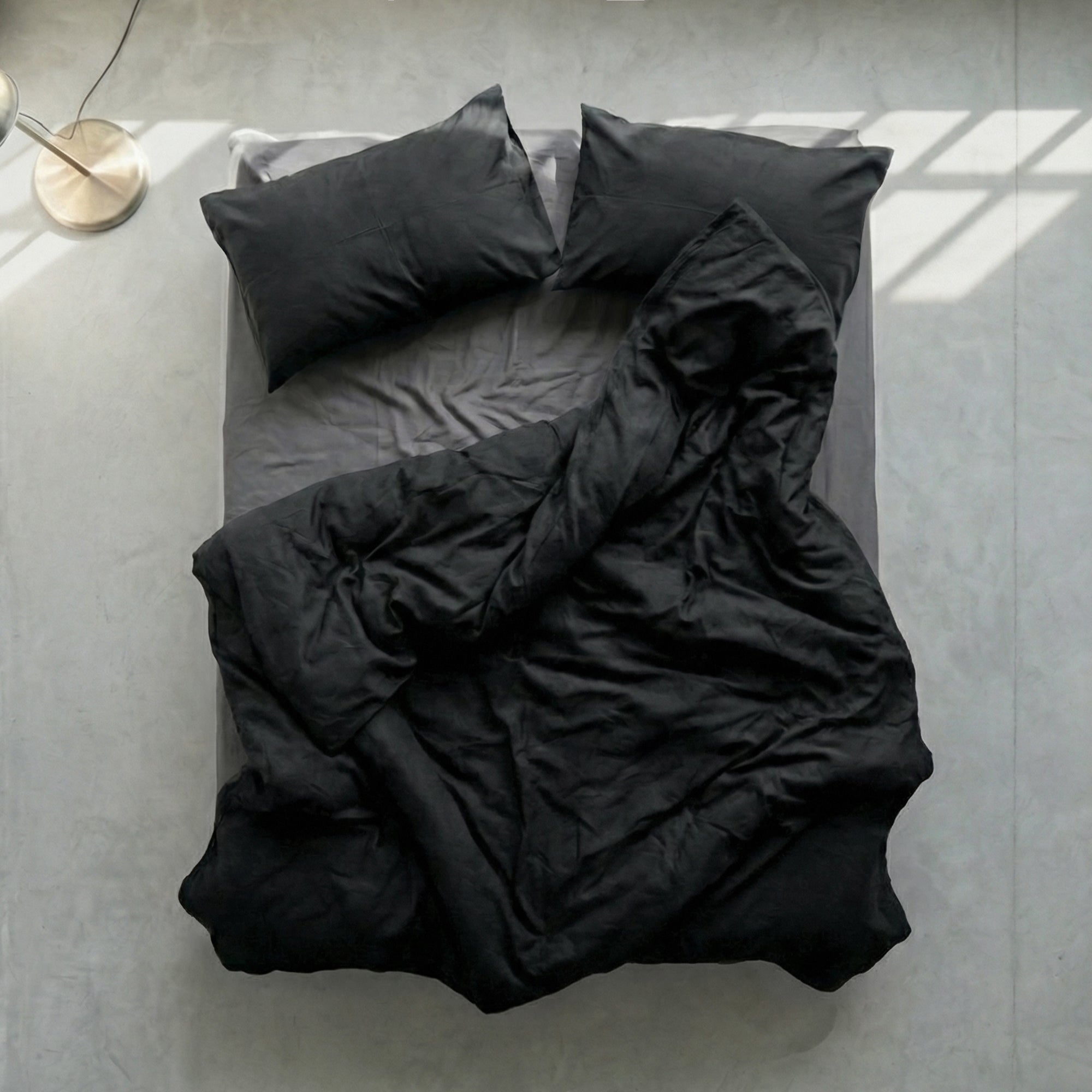 Housse De Couette Basic - Noir