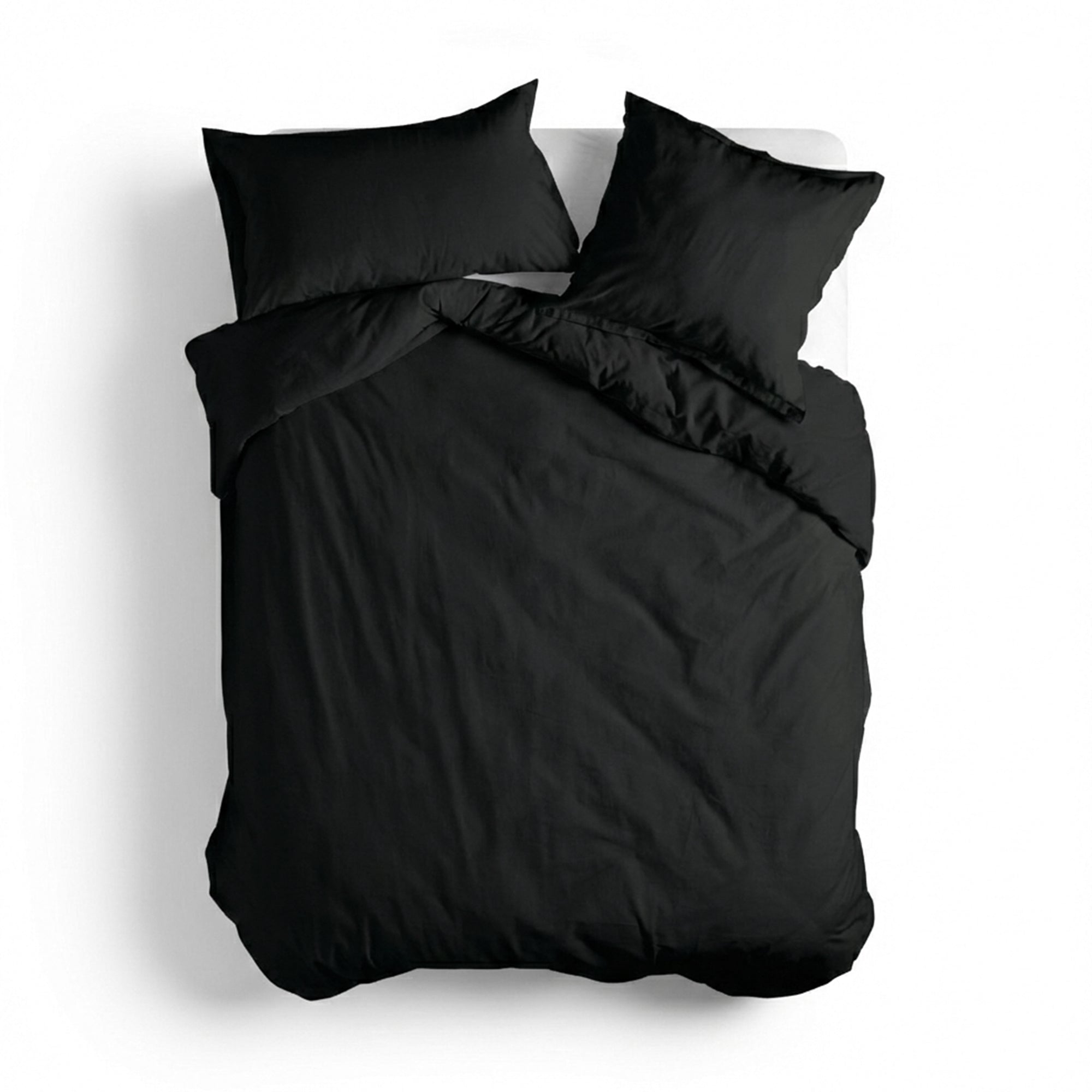 Housse De Couette Basic - Noir
