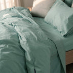 Housse De Couette Basic - Menthe
