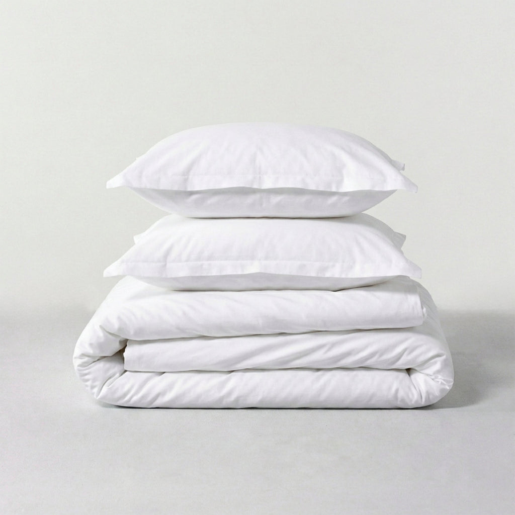 Housse De Couette Basic - Blanc