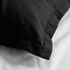 Taie D'Oreiller Basic - Noir