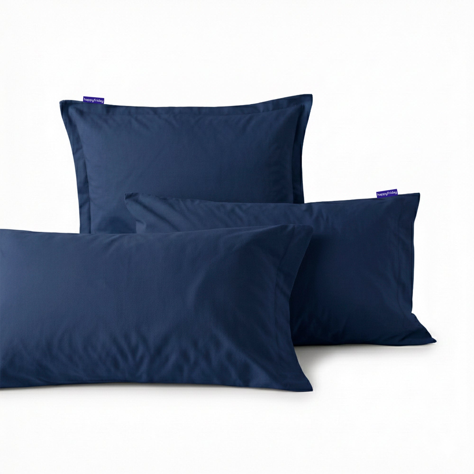 Taie D'Oreiller Basic - Bleu Marine