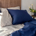 Taie D'Oreiller Basic - Bleu Marine
