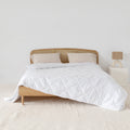 Couette Toutes Saisons 120 + 250 Gr Basic - Blanc
