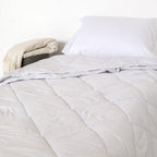 Couette Toutes Saisons 120 + 250 Gr Basic - Blanc