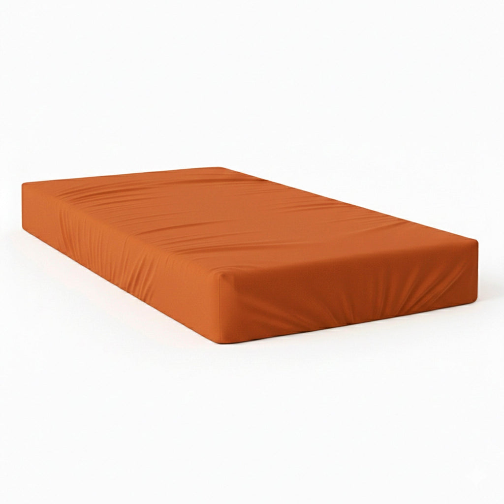 Drap-Housse Basic - Terre Cuite