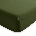 Drap-Housse Basic - Olive Verte